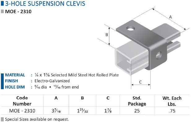 Clevis Fittings - BeeDee